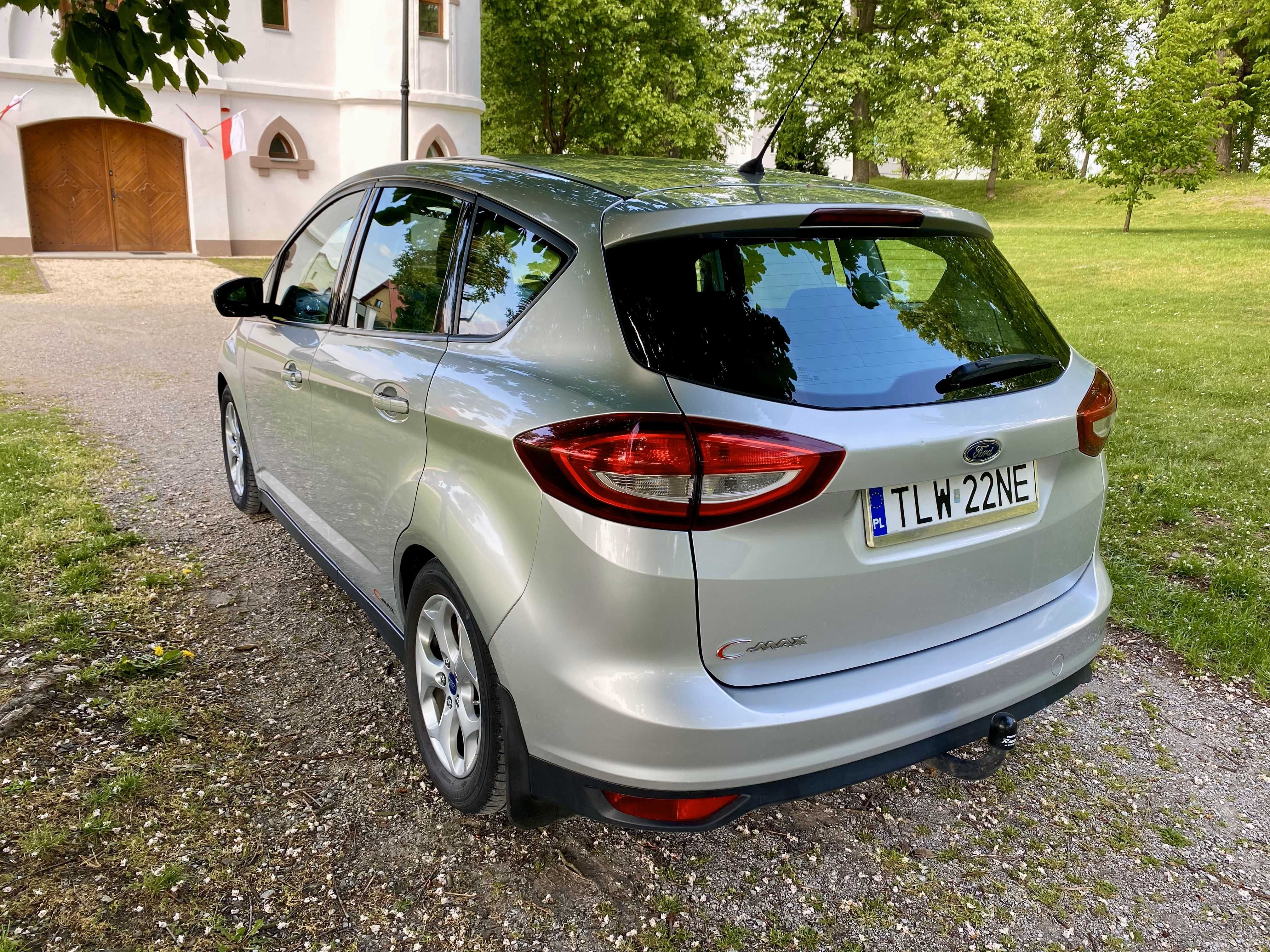 Ford C-Max 1.5 TDCi 120KM • Zadbany • Garażowany • Hak • 2 kompl. kół