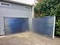 2 coletores (paineis) solares Intersol/Donauer.