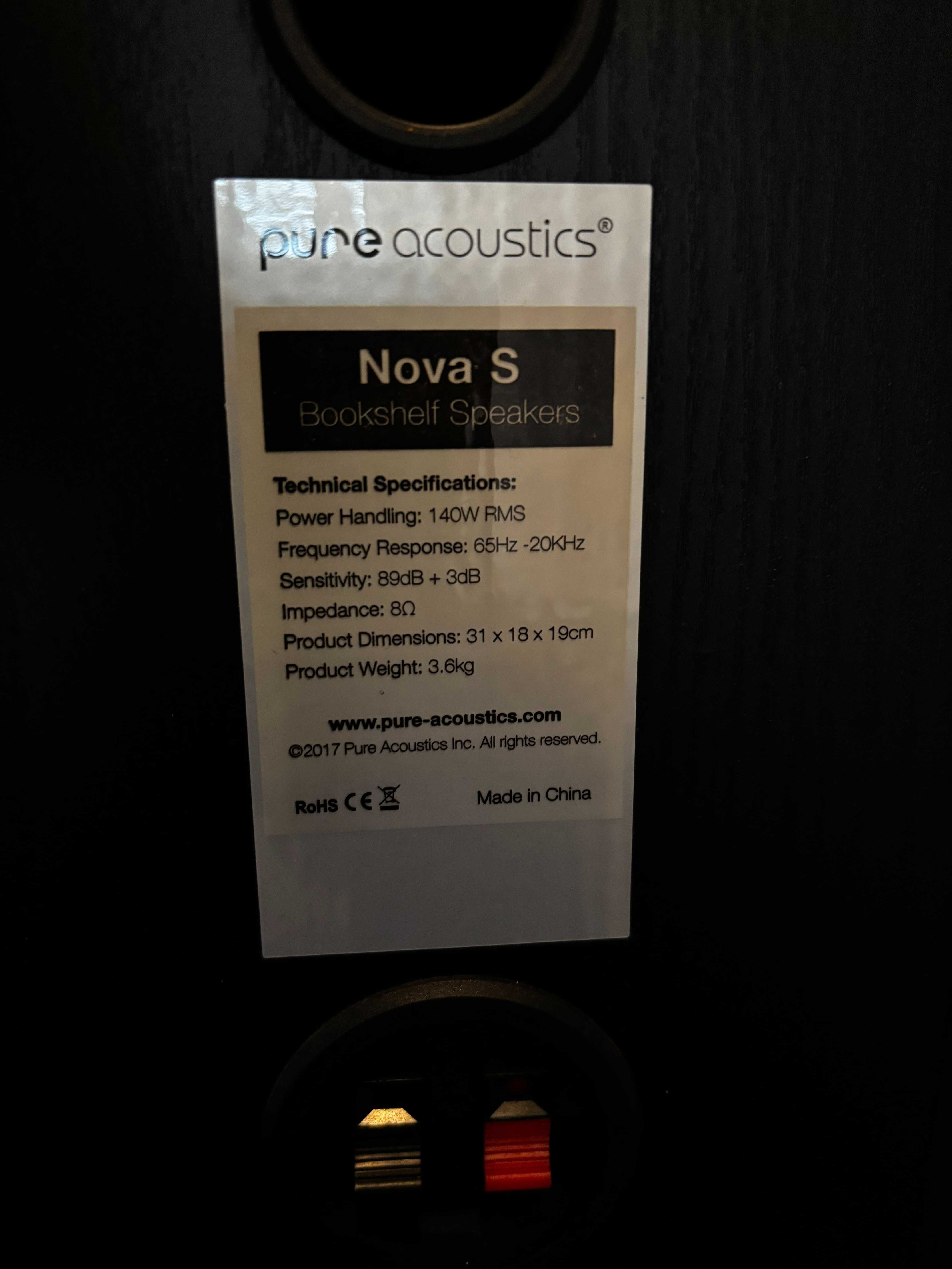 Zestawy głośników - Marka: Pure Acoustics
NOVA