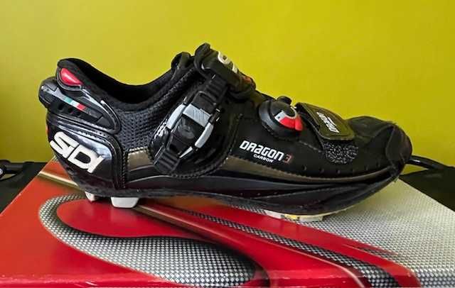 Topowe buty MTB SIDI DRAGON-3 SRS Carbon Composite Vernice. Okazja !