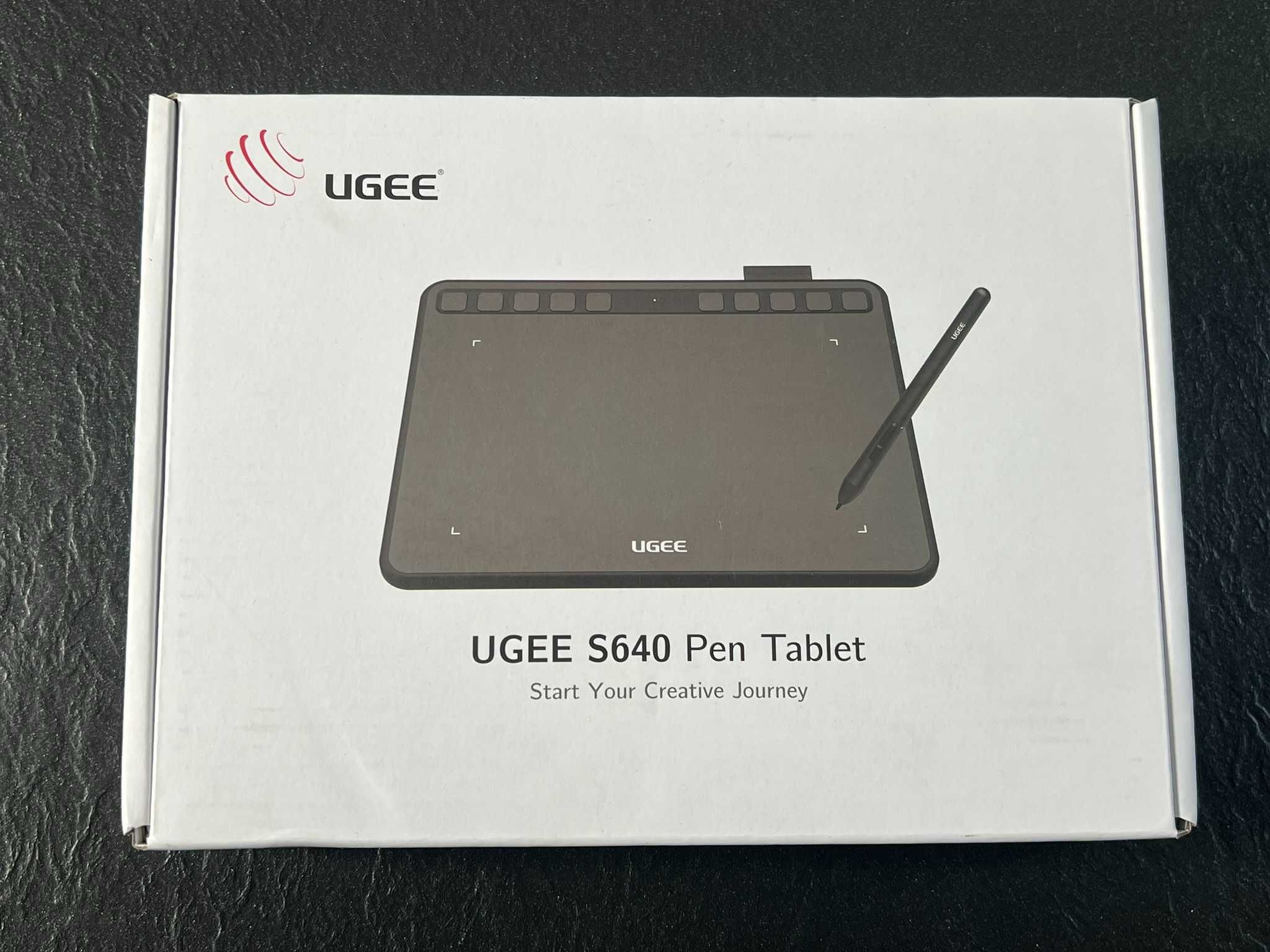 UGEE S640 tablet graficzny kompatybilny z Windows Mac Linux