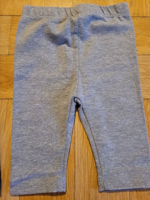 leginsy spodnie szare mieniące Reserved r. 62