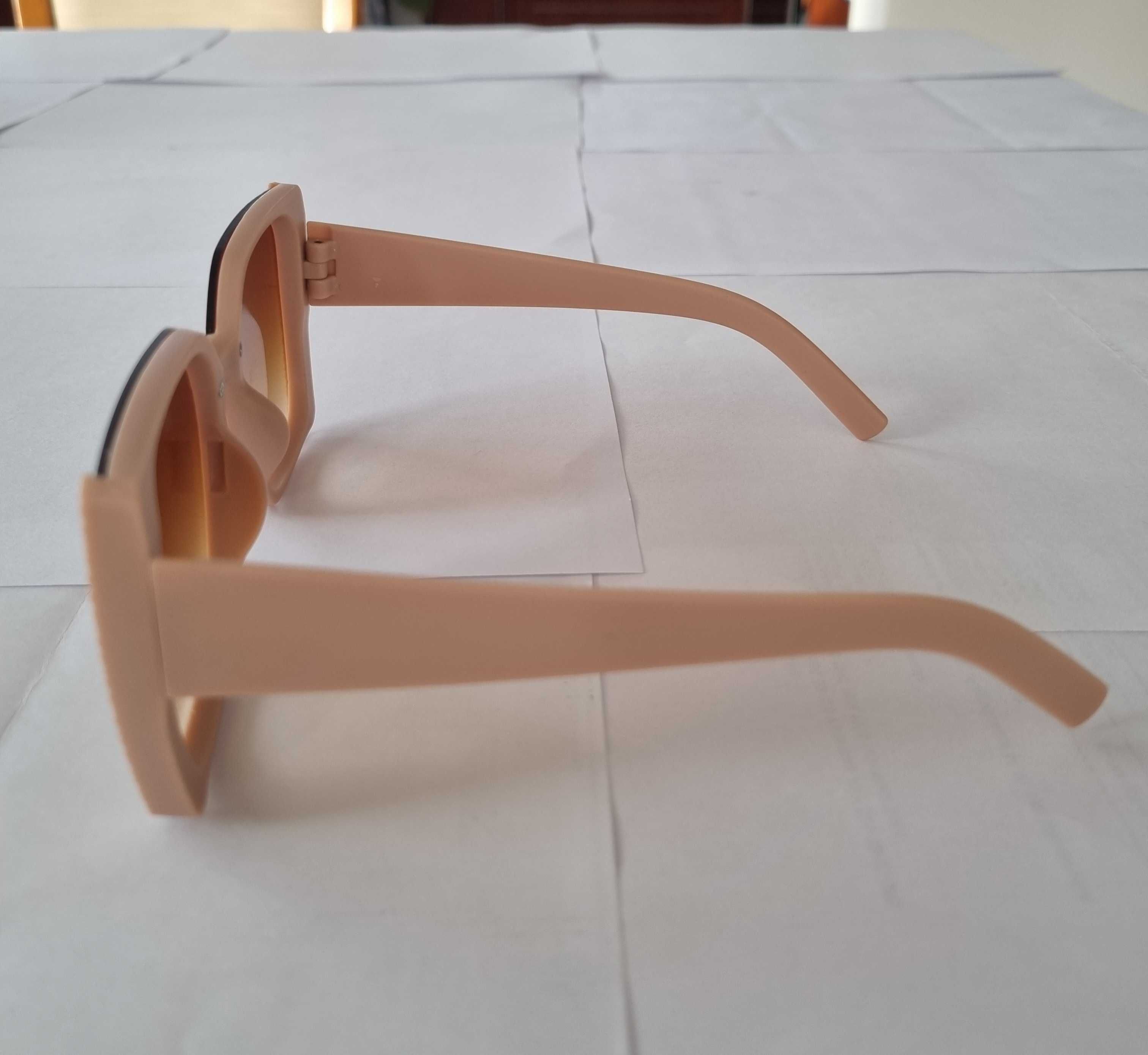 Kwadratowe okulary przeciwsłoneczne damskie luksusowe  UV400