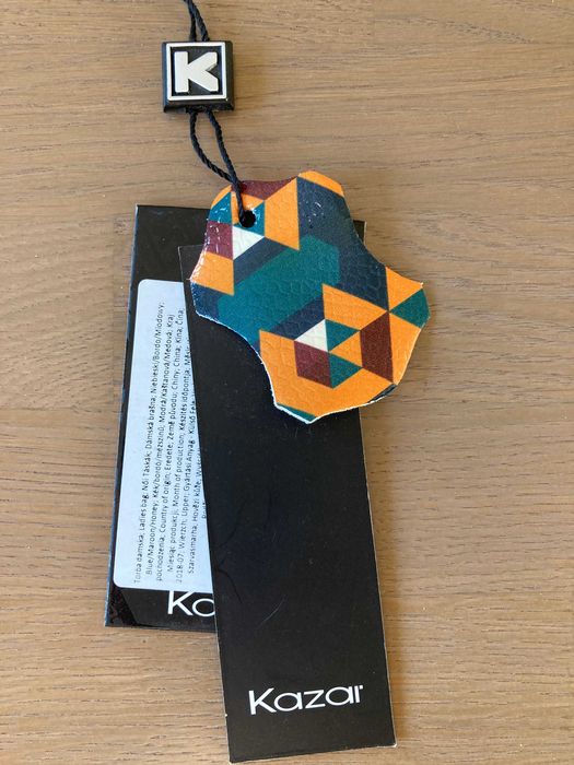 Multikolorowa torebka damska Kazar