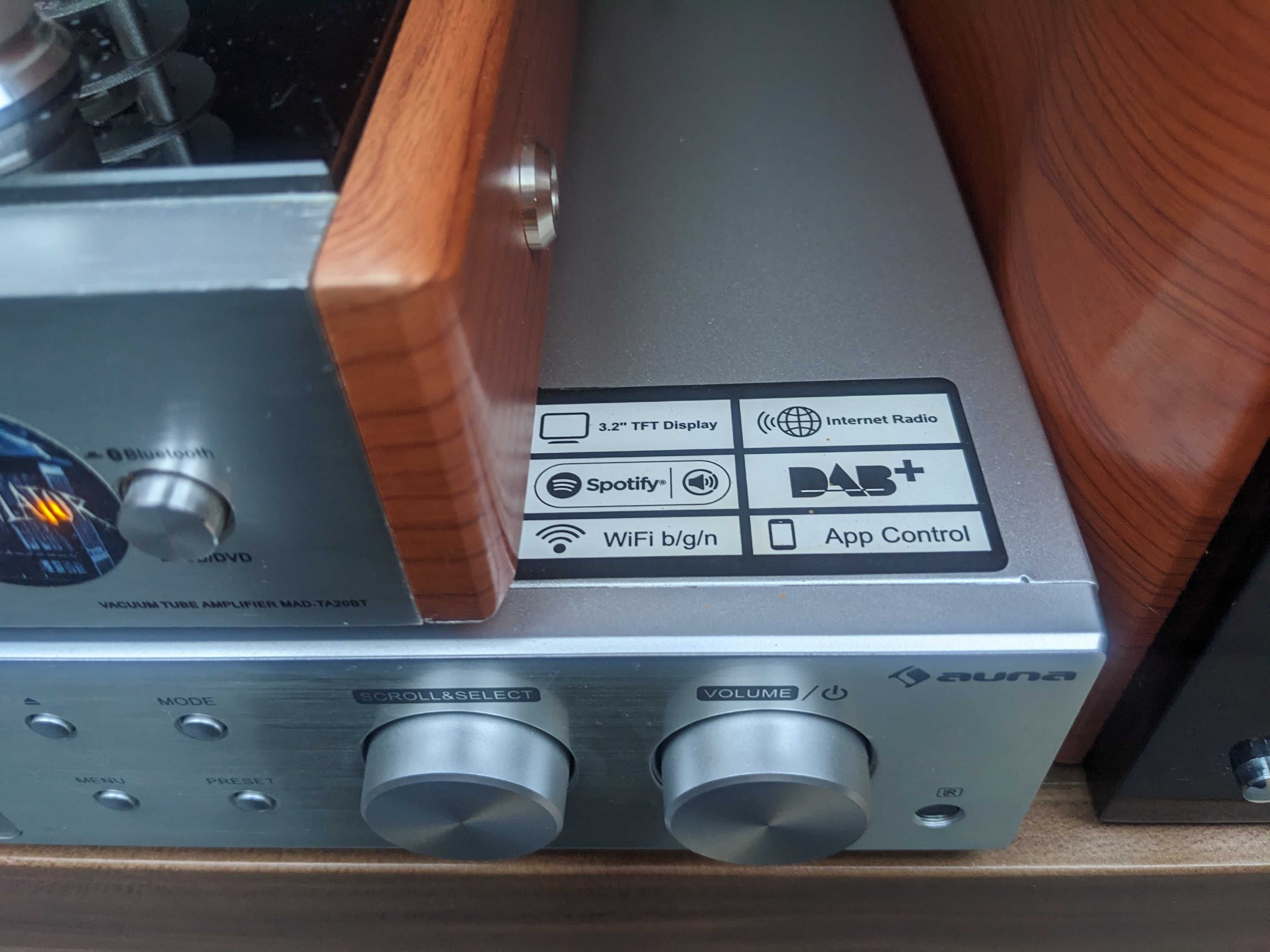 Wieża lampowa hi-fi Madison MAD-TA20BT z CD Auna iTuner