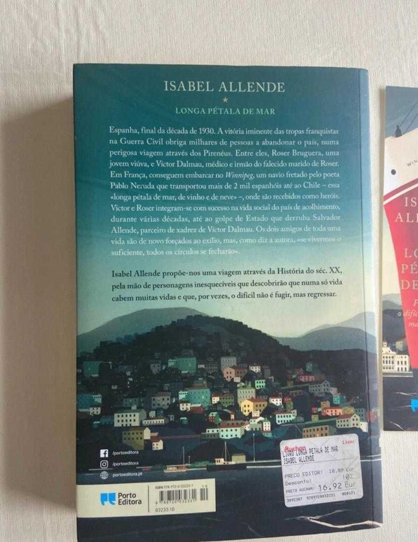 Longa pétala de mar- Isabel Allende
