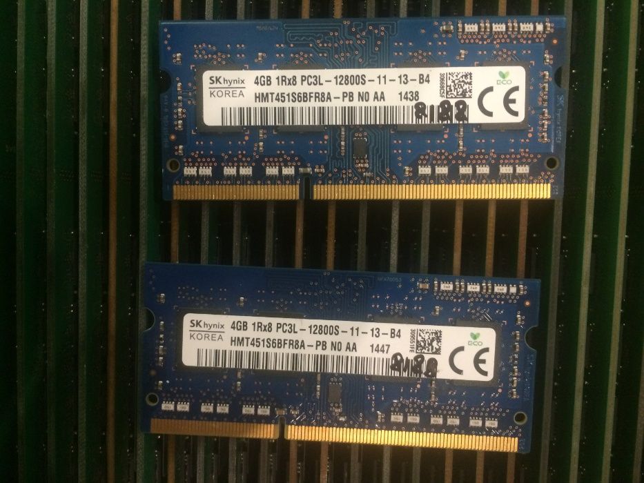 DDR3 4GB 1.35/1.5V 1Rx8 / 2Rx8 1600mHz SO-DIMM KINGSTON, Samsung, Hyni