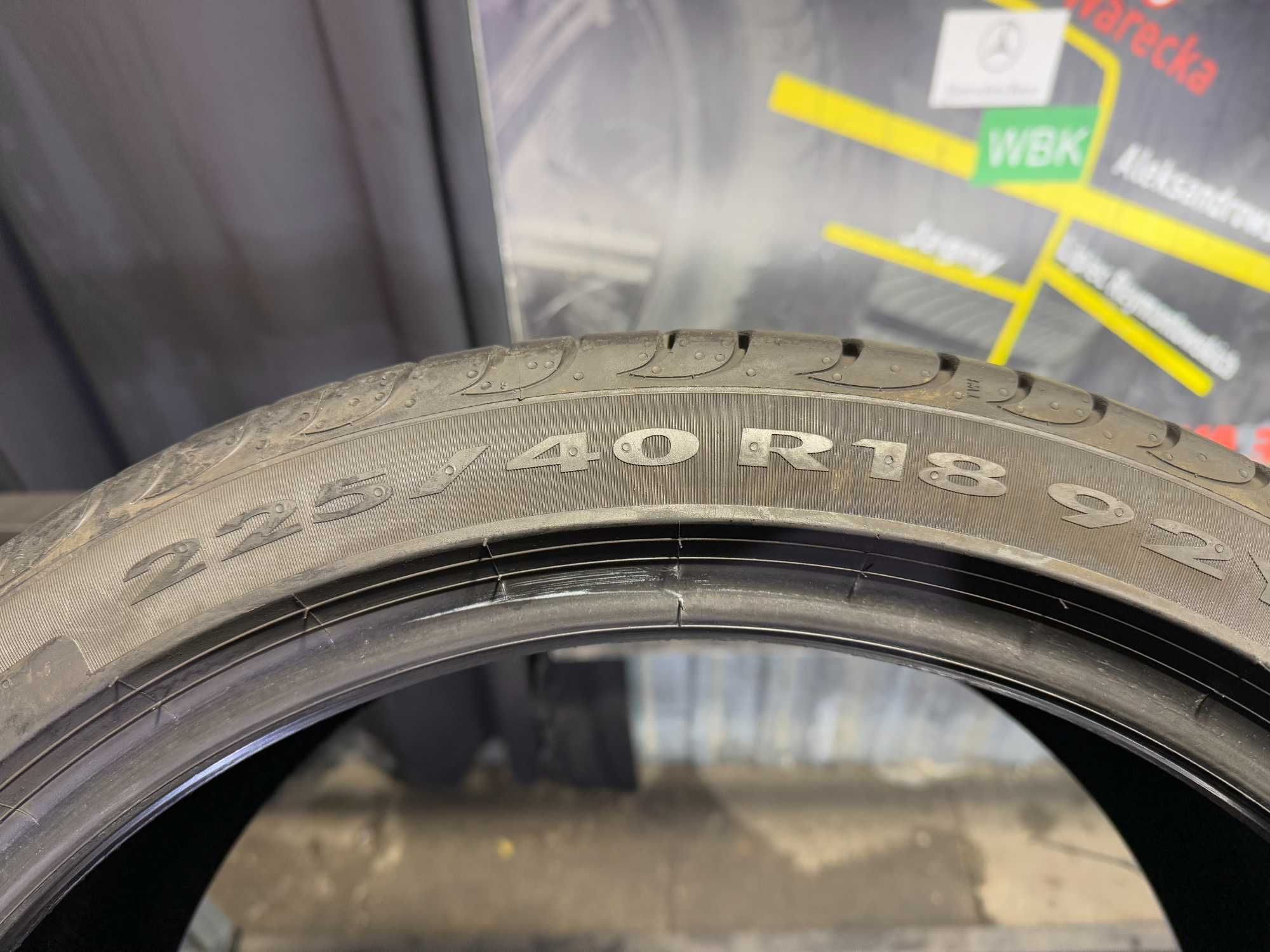 Opony Letnie 225/40/18 PIRELLI POWERGY #125
