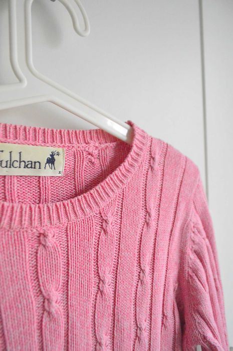 Tulchan 100% pure cotton premium sweter bawełniany grubszy S/M