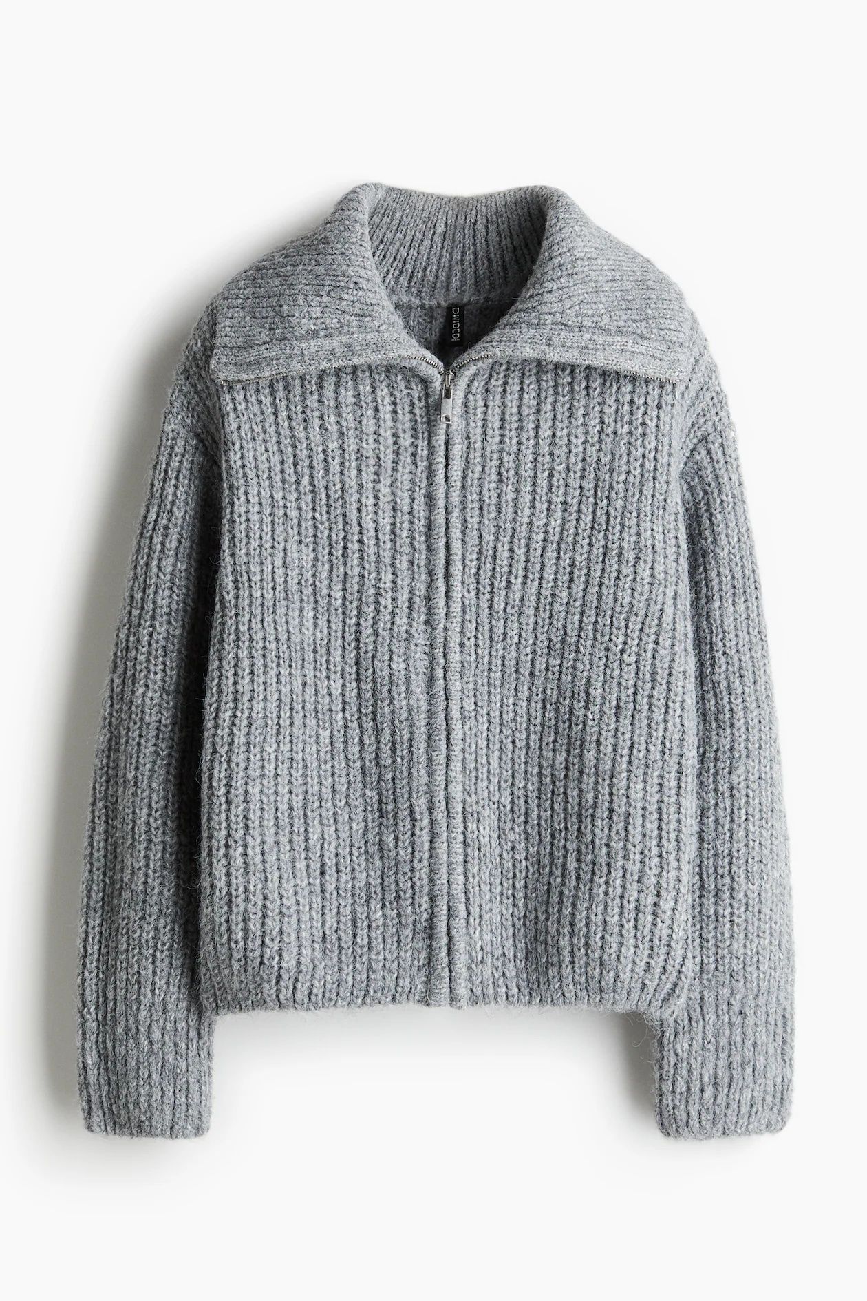Кардиган H&M, сірий, теплий(S)