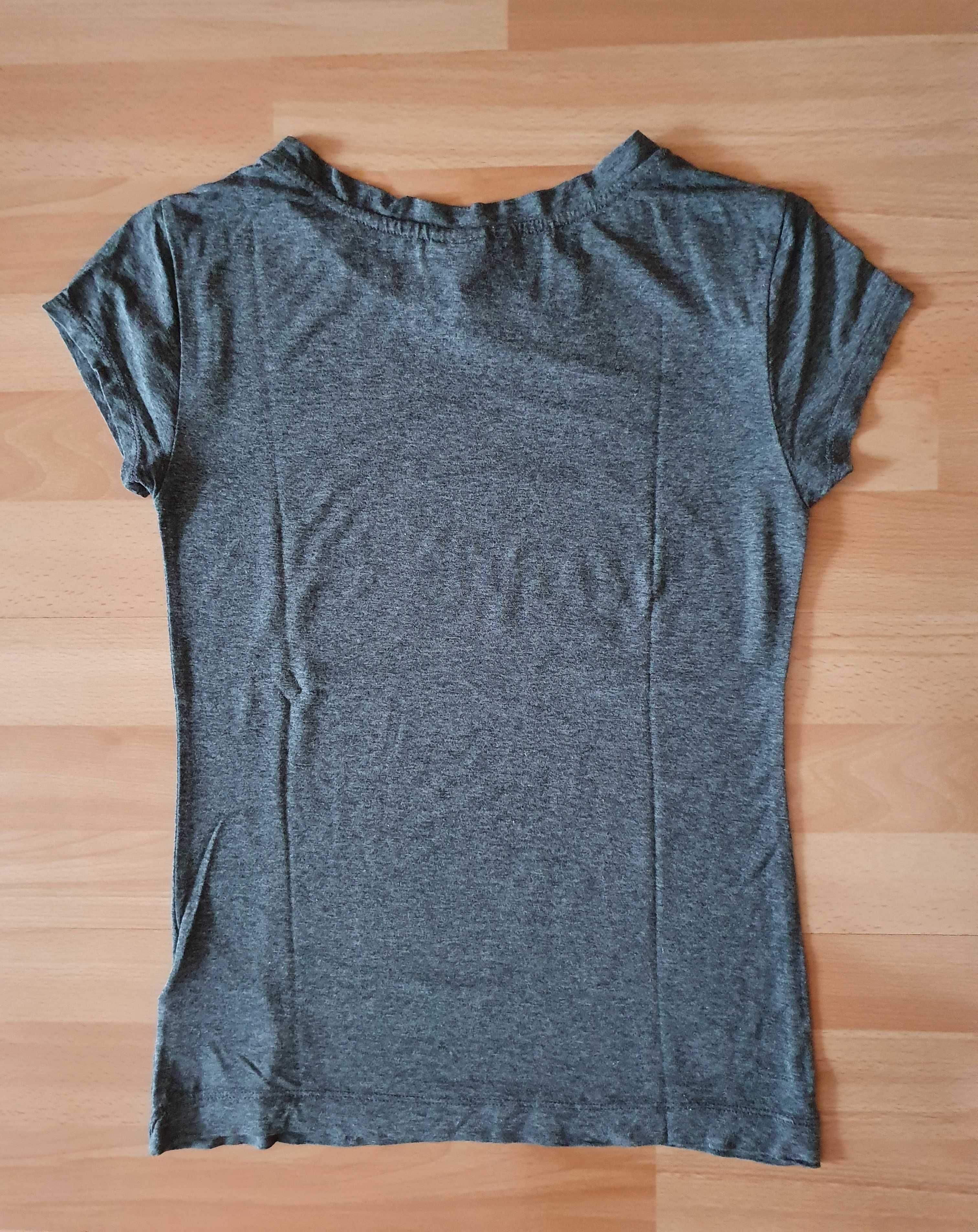 H&M koszulka damska bluzka t-shirt XS/34