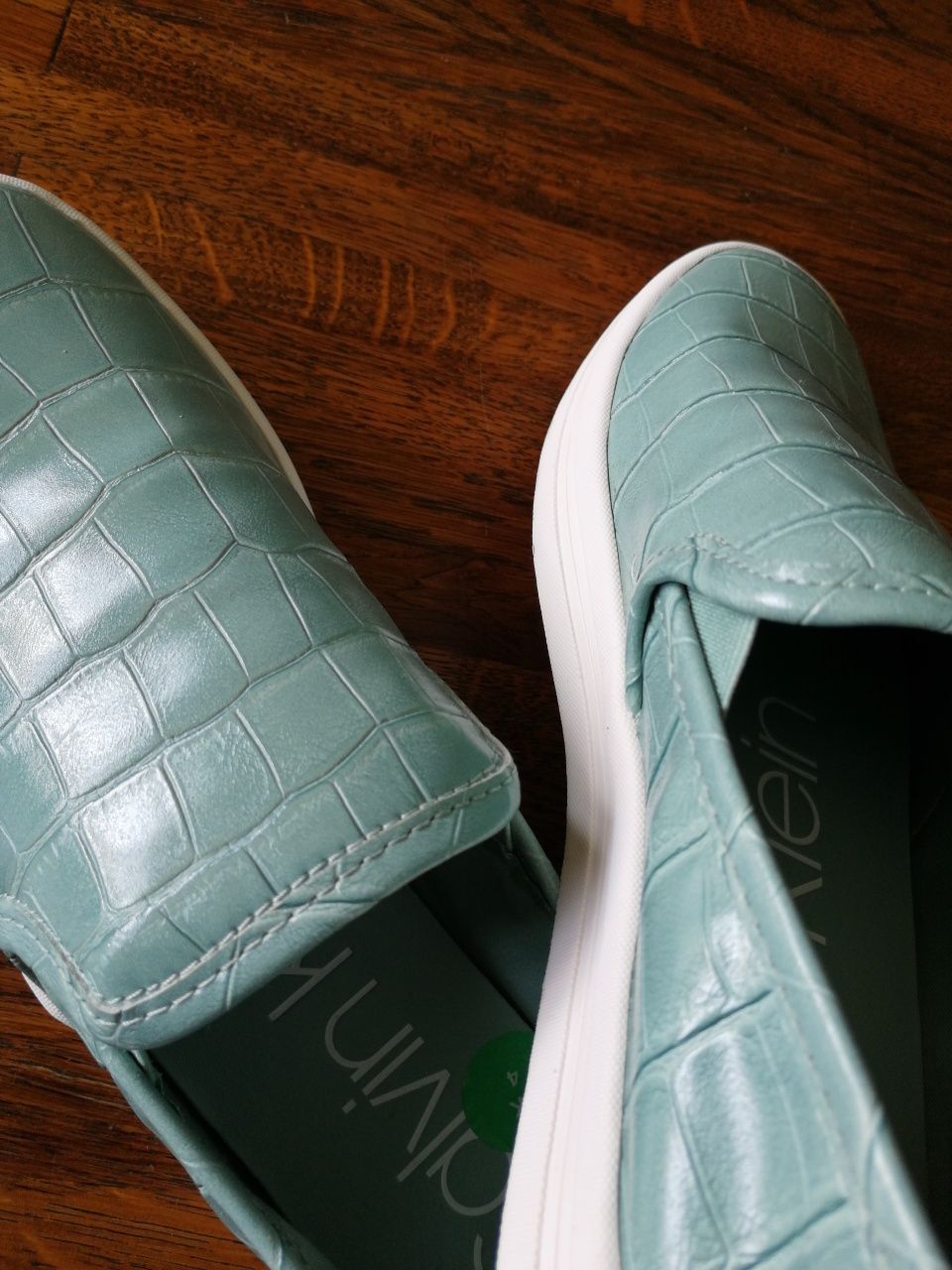 Buty miętowe wsuwane Calvin Klein r. 37 (4) mokasyny, trampki, półbuty