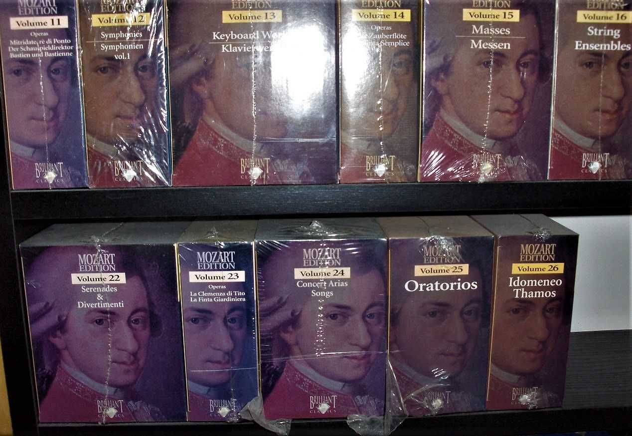 Mozart - Brilliant Classics Mozart Edition, 169 CD, near mint / mint