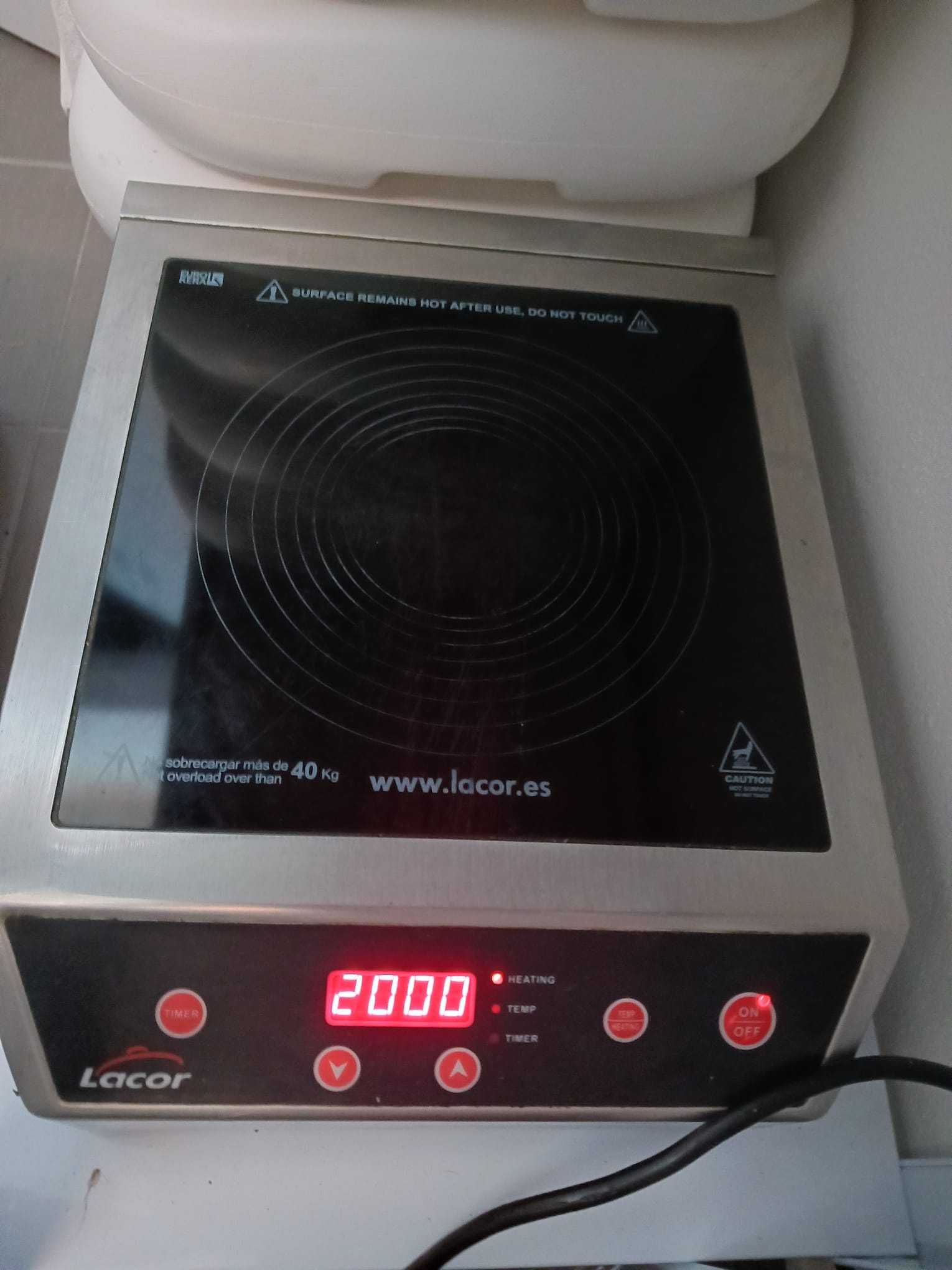 Placa Indução Lacor Profissional 44cm