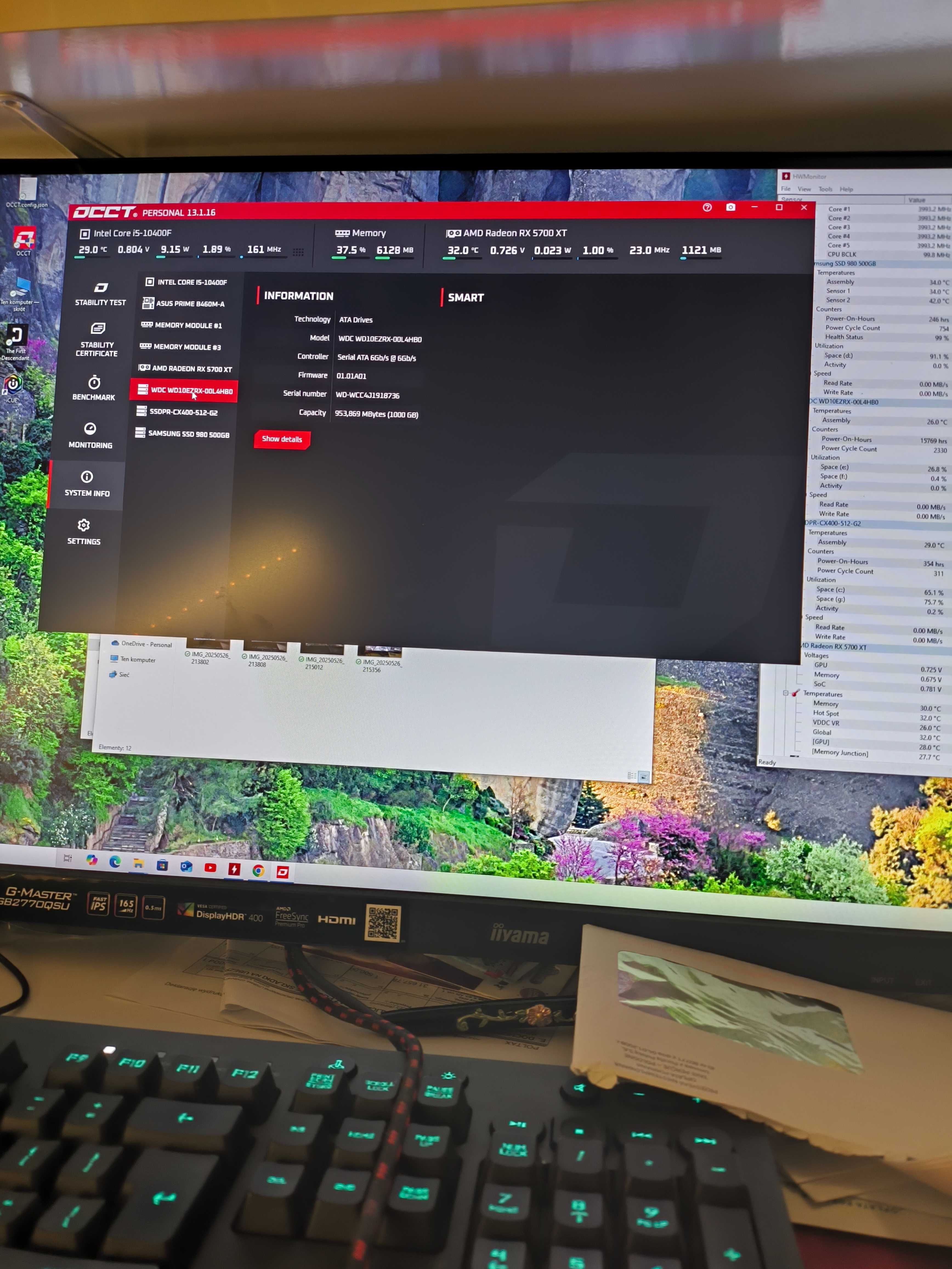 komputer I5 10400f 16 gb RX 5700 xt