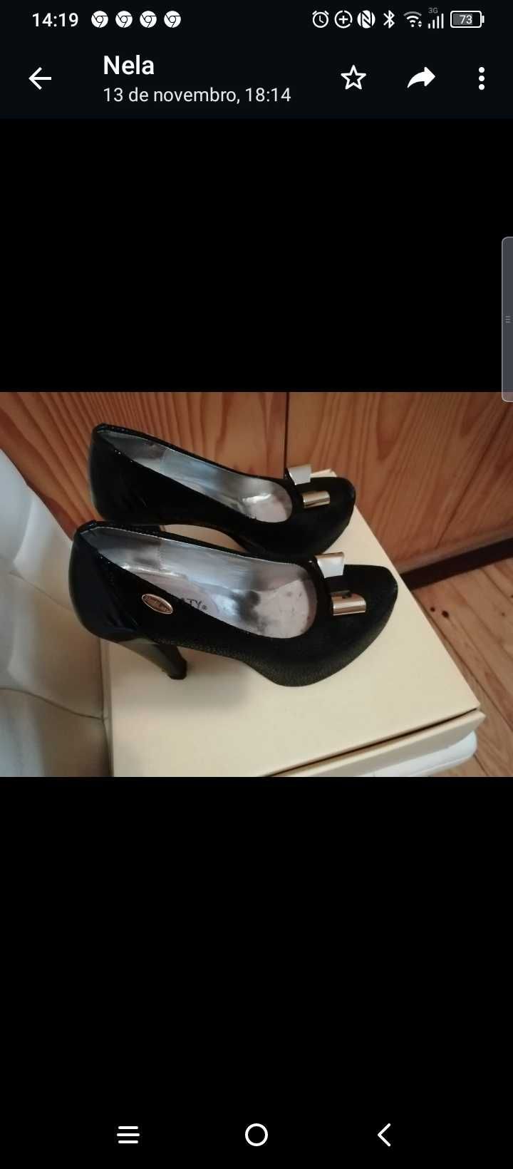 Sapato feminino  preto Pedycat