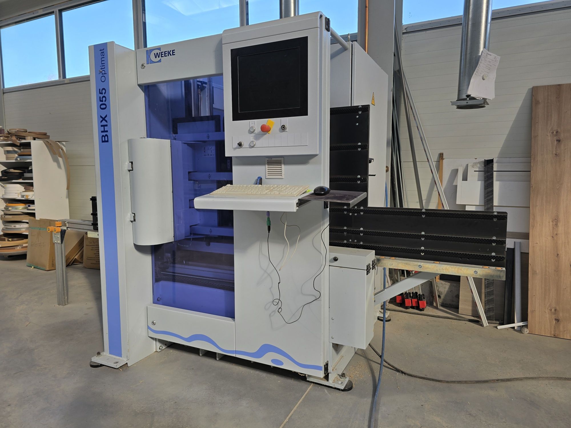CNC centrum obróbcze do drewna Weeke Optimat BHX 055 Homag
