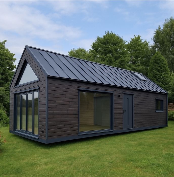 Domek całoroczny GOTOWY od ręki SUPER CENA! BOGATE WYPOSAŻENIE Stodoła