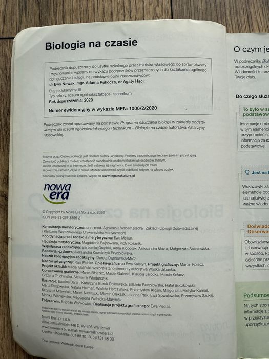 Biologia na czasie klasa 2
