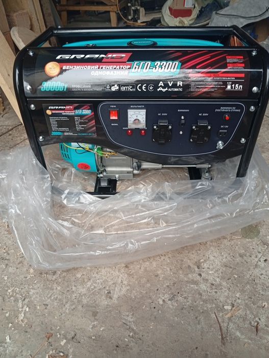 Генератор бензиновый GRAND БГО-3300