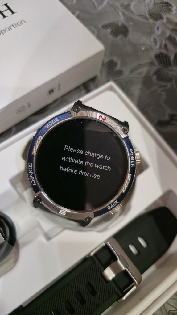 Zegarek Męski Smartwatch Blue x11