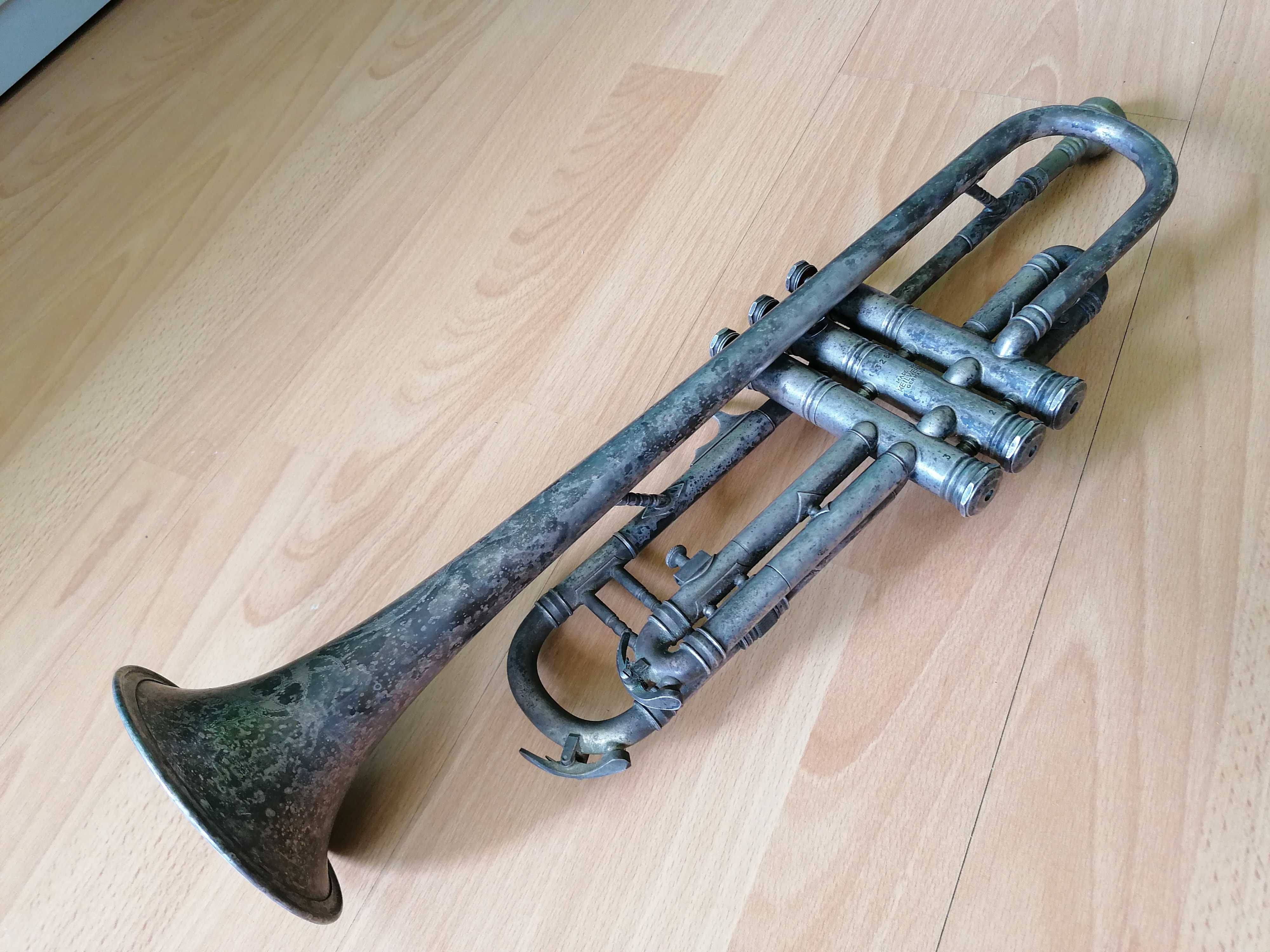 Julius Keilwerth TONEKING DELUXE Niemiecka Trąbka - Zabytek