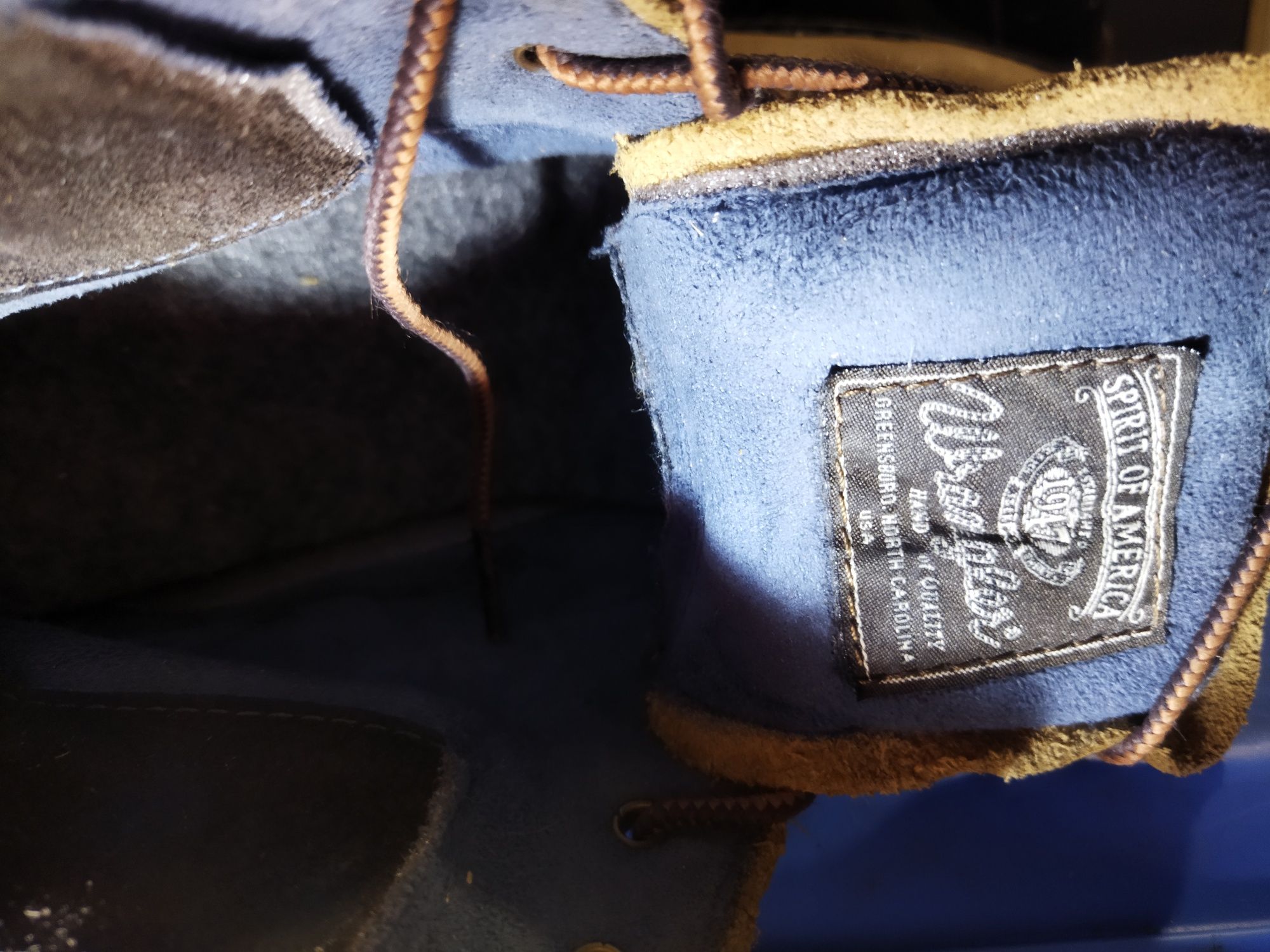 Ботинки WRANGLER кожаные