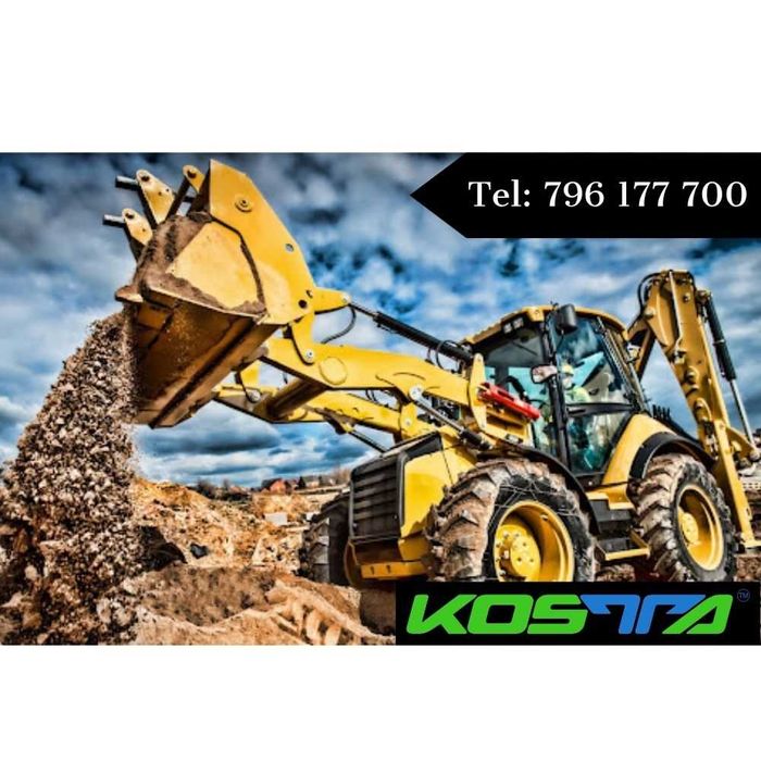 Usługi Koparką Kołową, Prace ziemne, Wynajem Koparko Ładowarki