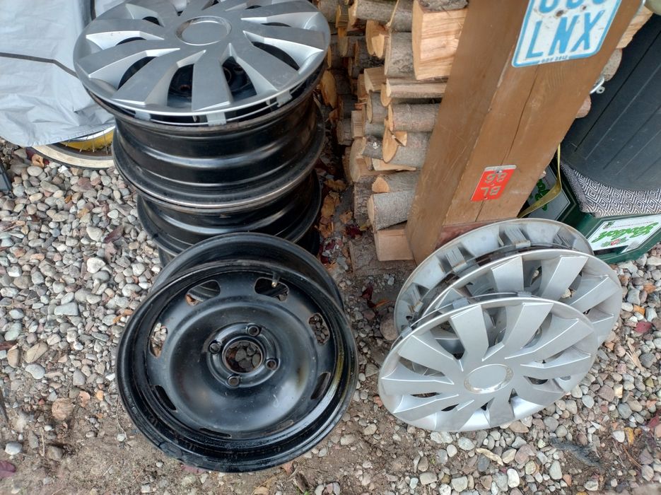 Kołpaki 15"+felgi Citroen/Peugeot