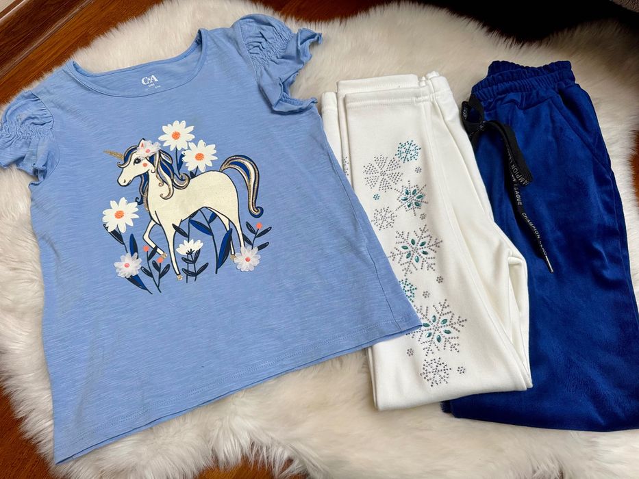 Paka ubranek 134-140. Mała Mi. Next