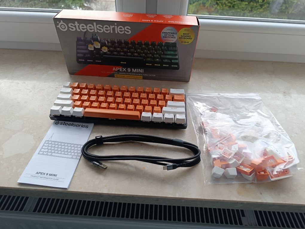 Klawiatura Steelseries Apex 9 mini Jak nowa