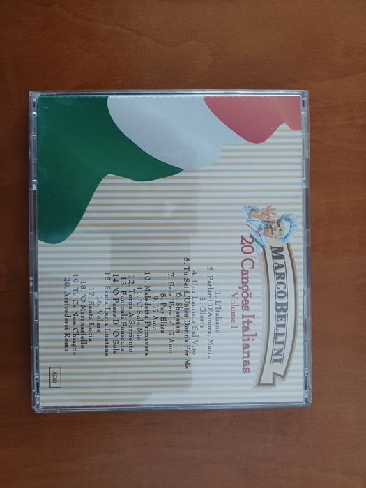 CD Marco Bellini - 20 Canções Italianas