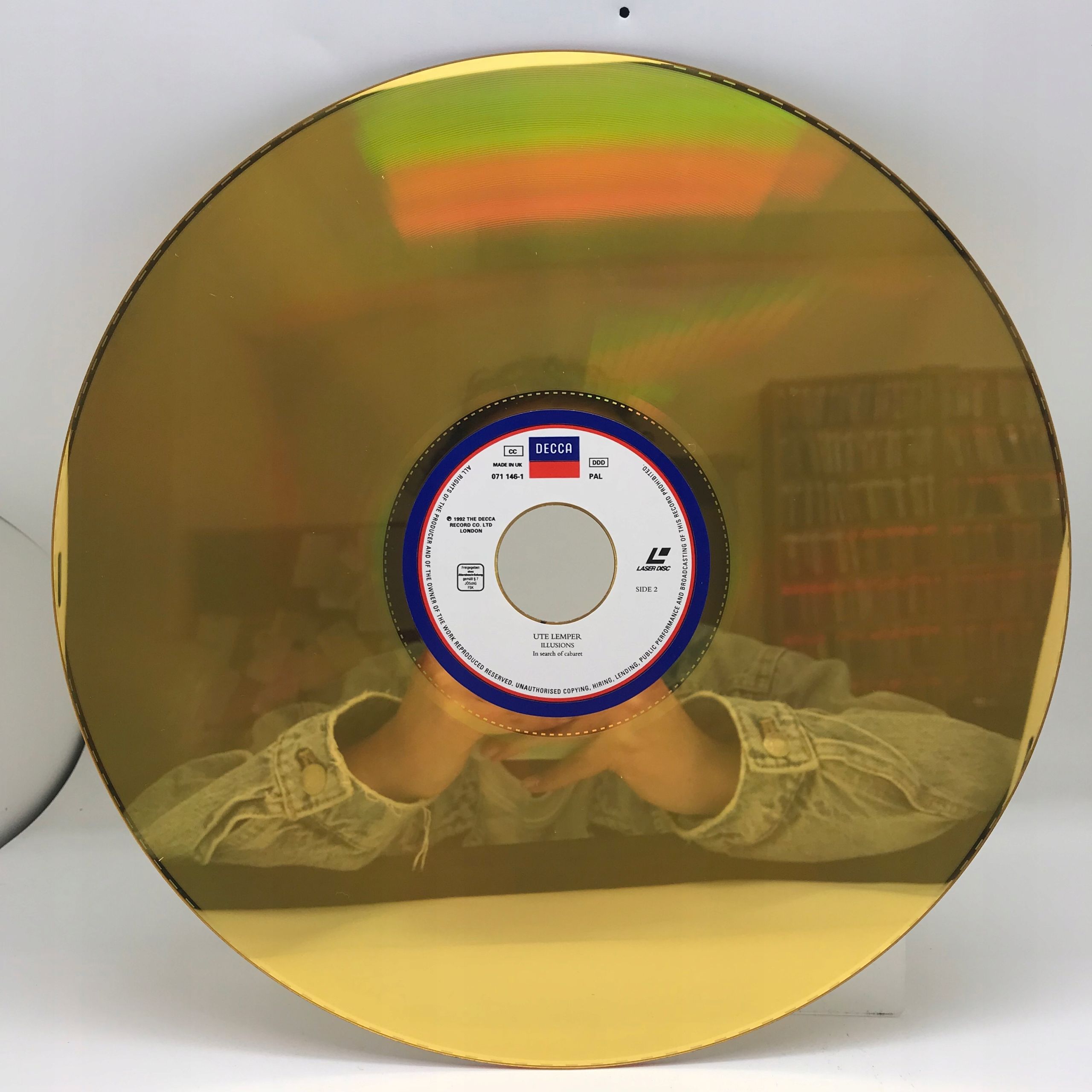 laser disc - ute lemper - illusions