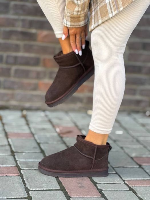 Жіночі уггі (UGG) зимові з натуральної замші (р.36-41)