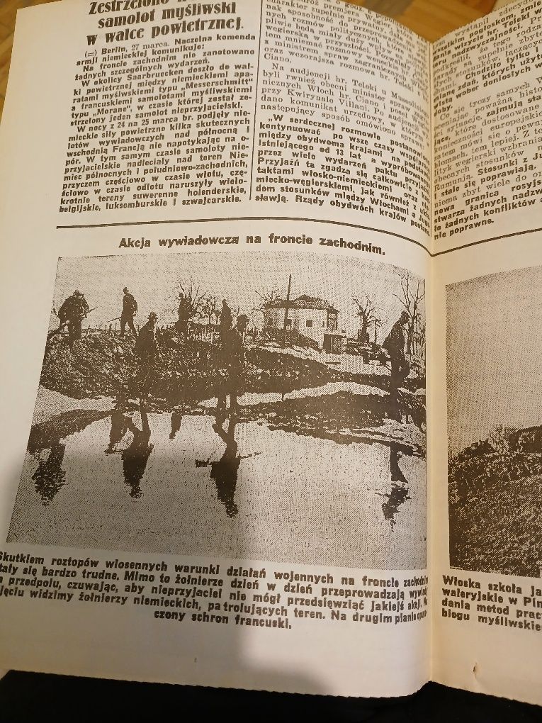 Stara gazeta wojenna