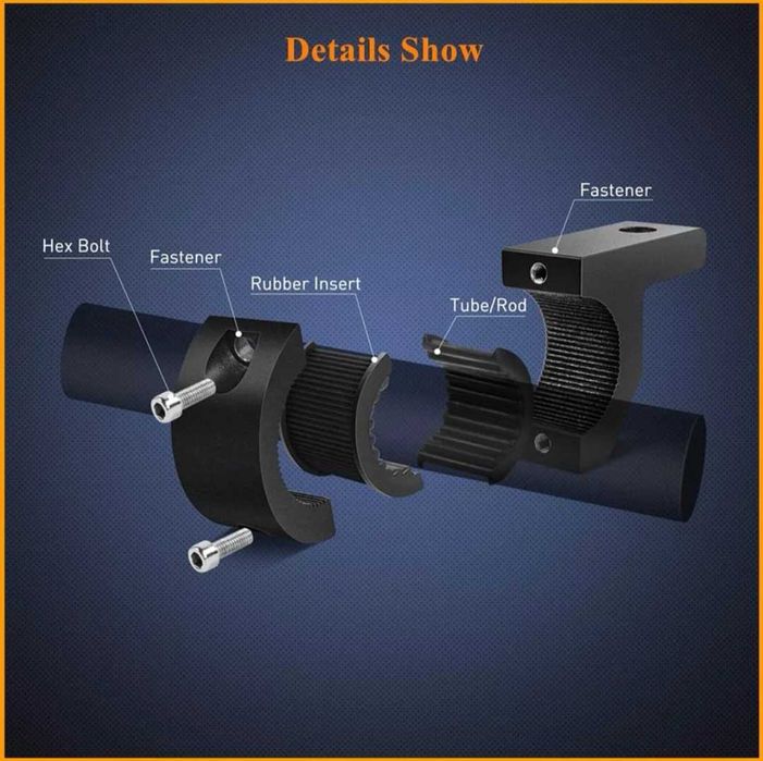 Suportes p/ faróis auxiliares modelos bmw r1200/1250 gsa e universais