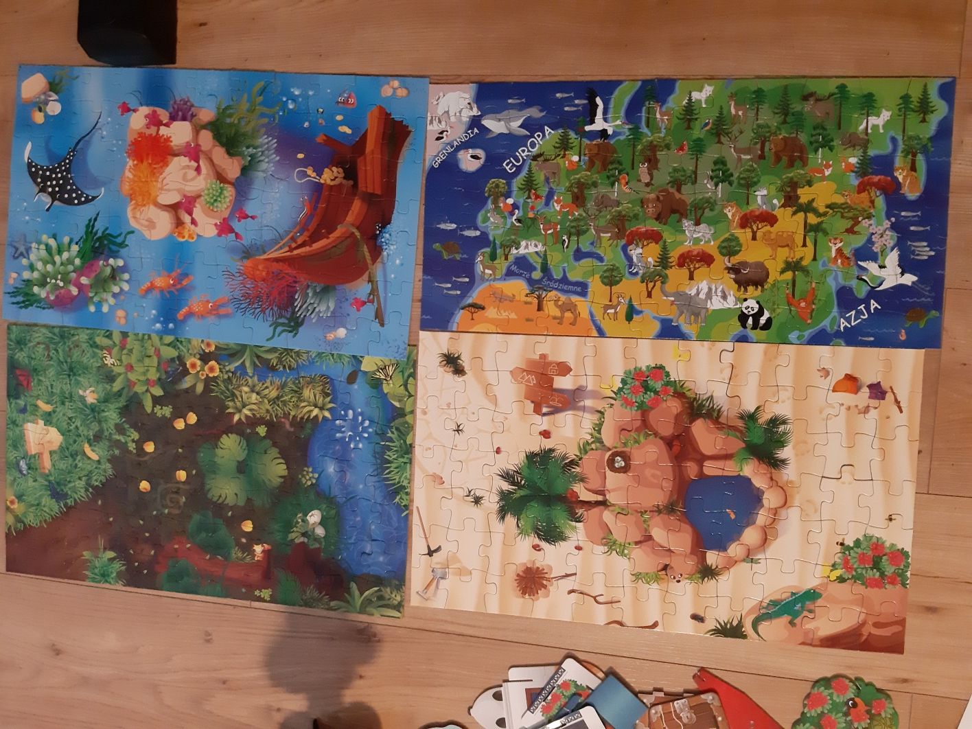 Puzzle 3d Lubisie x 4 opakowania
