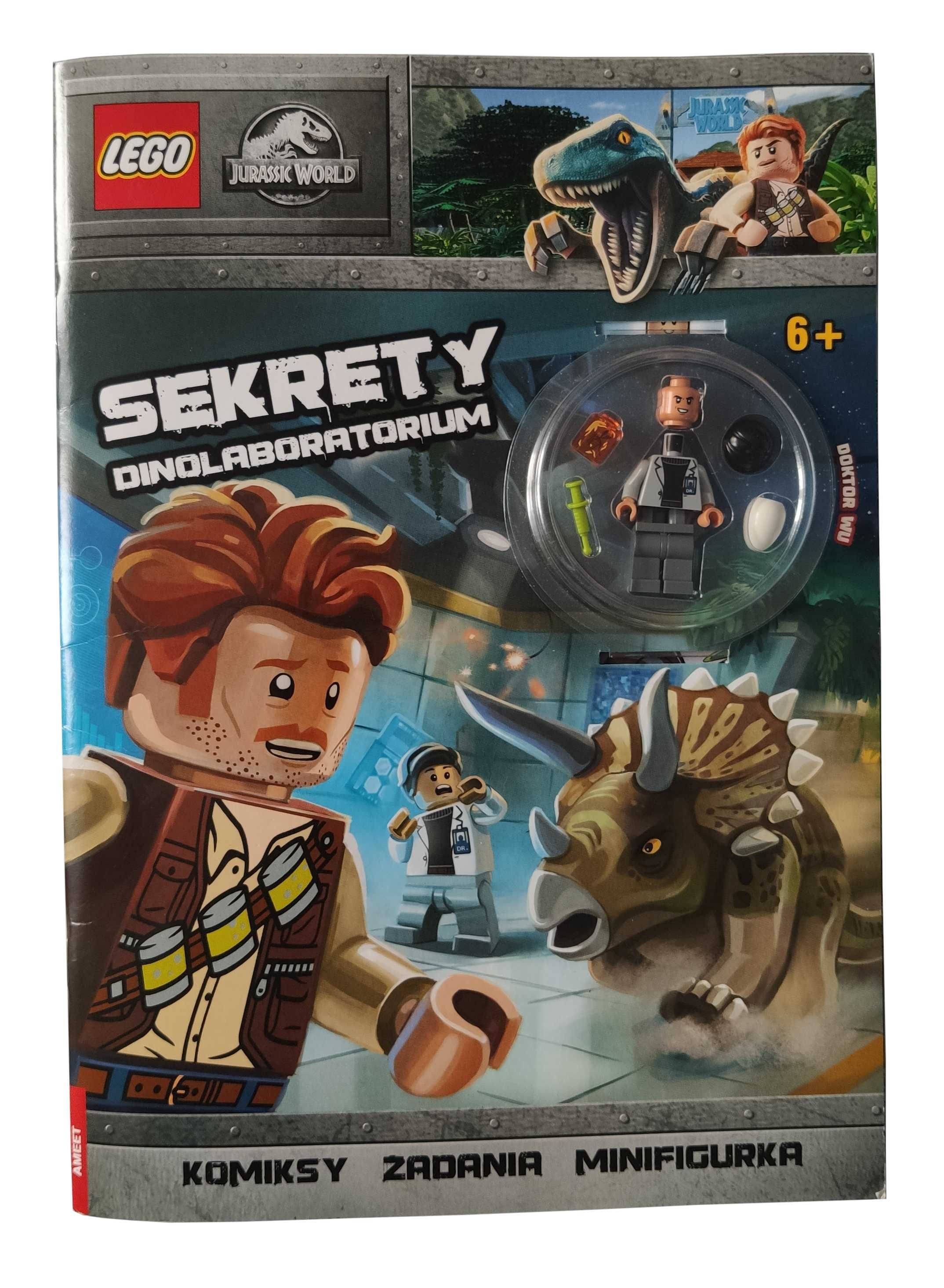 Magazyn Czasopismo LEGO Jurassic World - Doktor Wu [LNC-6203PL]