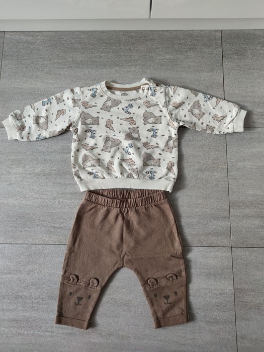 Komplet bluza i spodnie zestaw dla chłopczyka Smyk rozm. 74