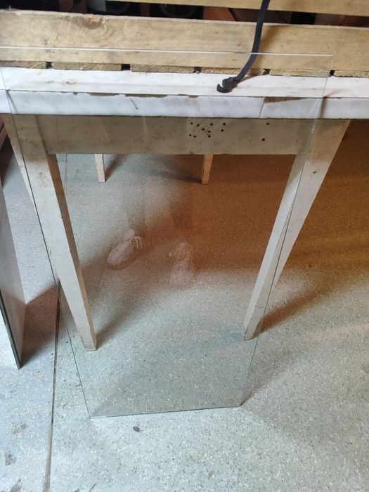 Szyba, tafla szklana, szkło 85x40 cm - 2 szt