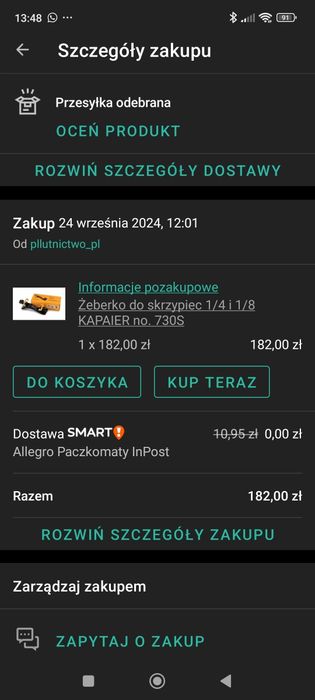 Skrzypce Stentor Student II