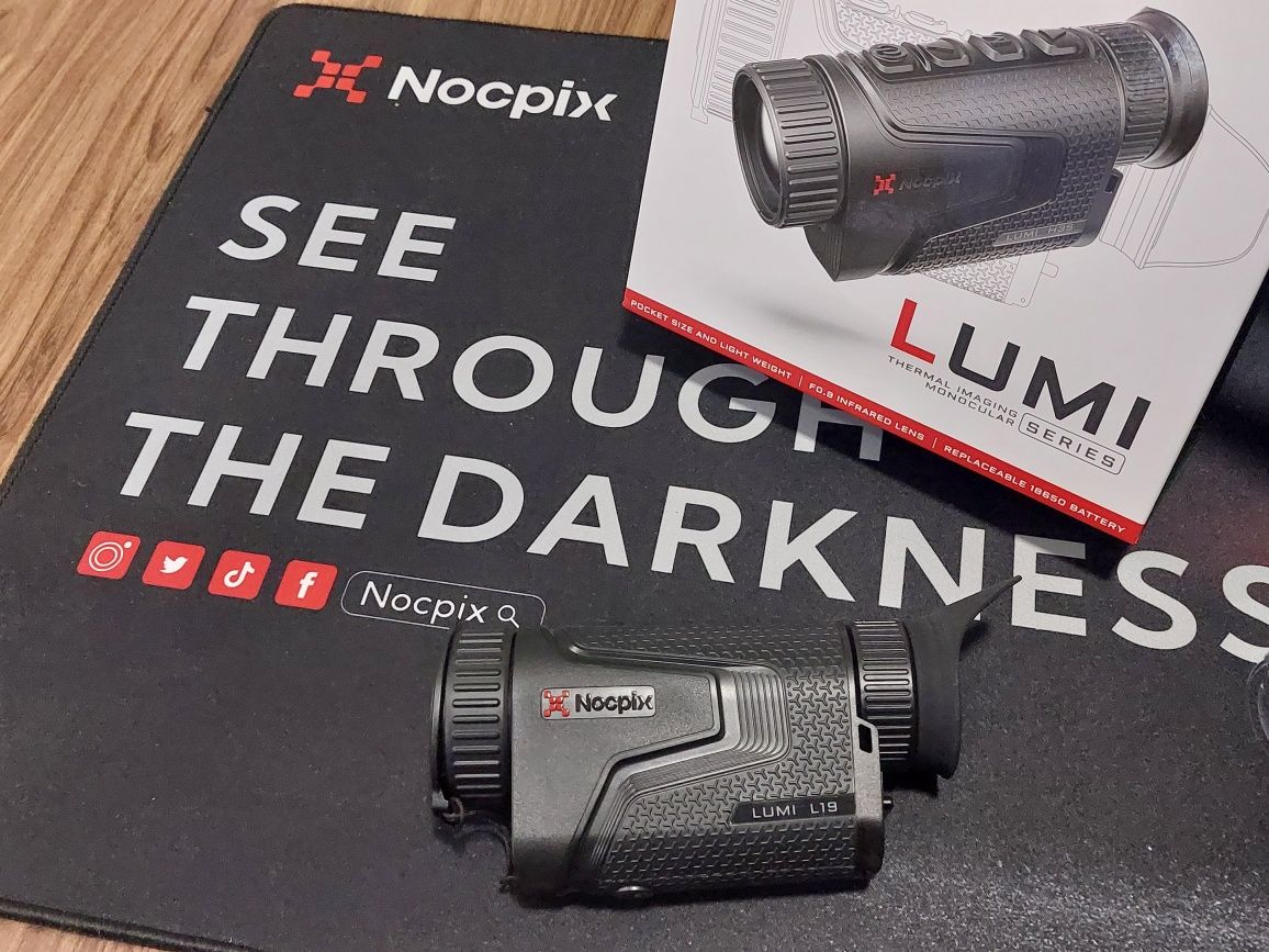 Kamera Termowizyjna Obserwacyjna Monokular Nocpix Lumi L19 + GRATIS