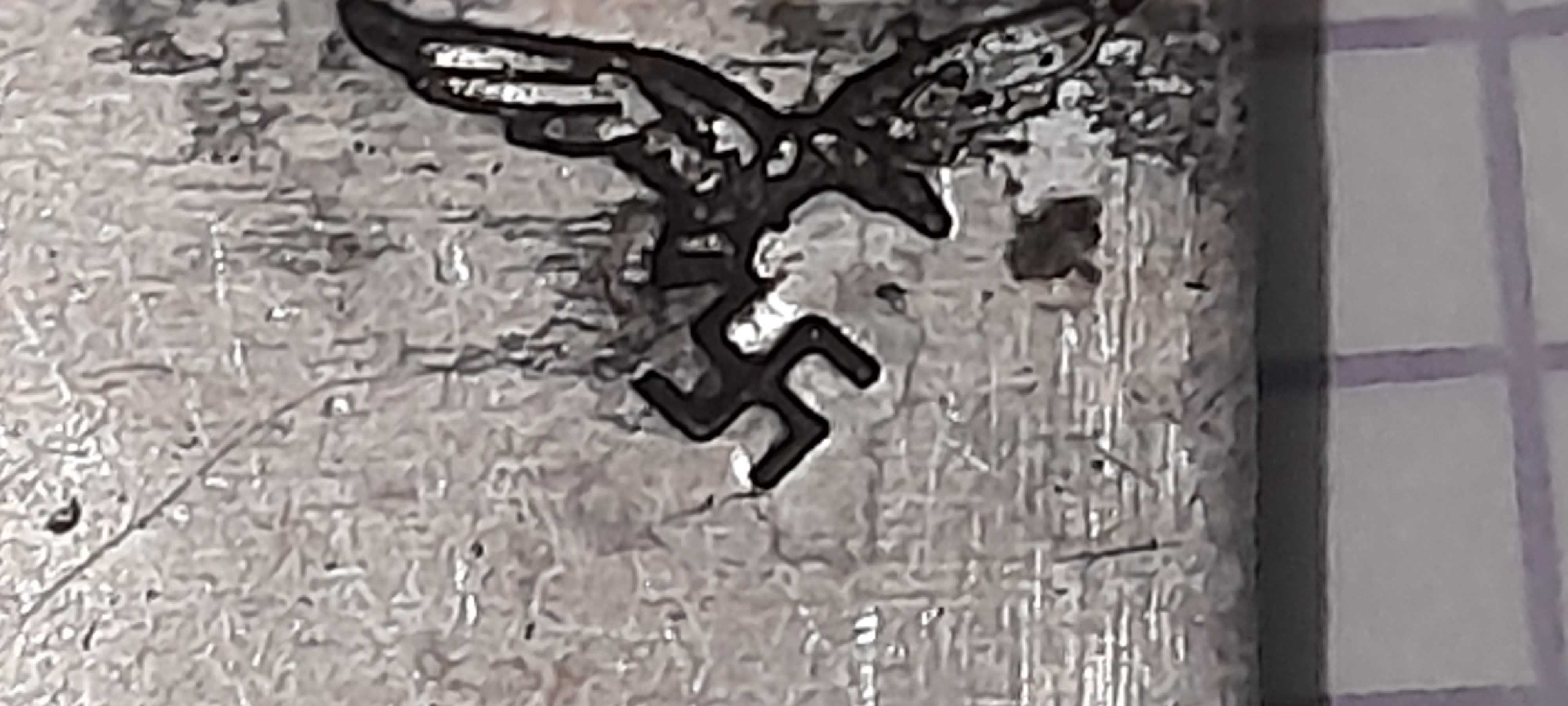 identyfikator Luftwaffe wojskowy, lotnisko Sorau 1939r (Żary) rzesza