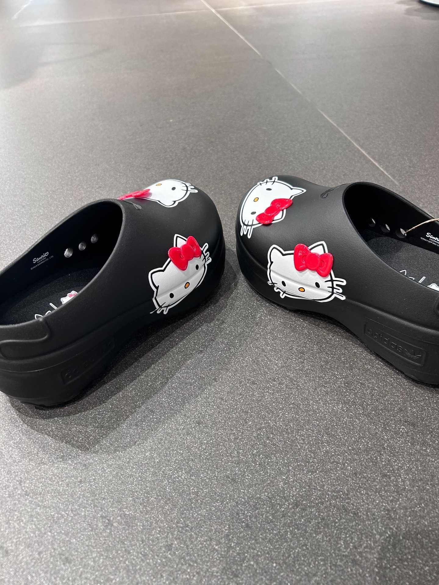 Adidas F OM Stan Smith mule to HelloKitty core black red cloud white37