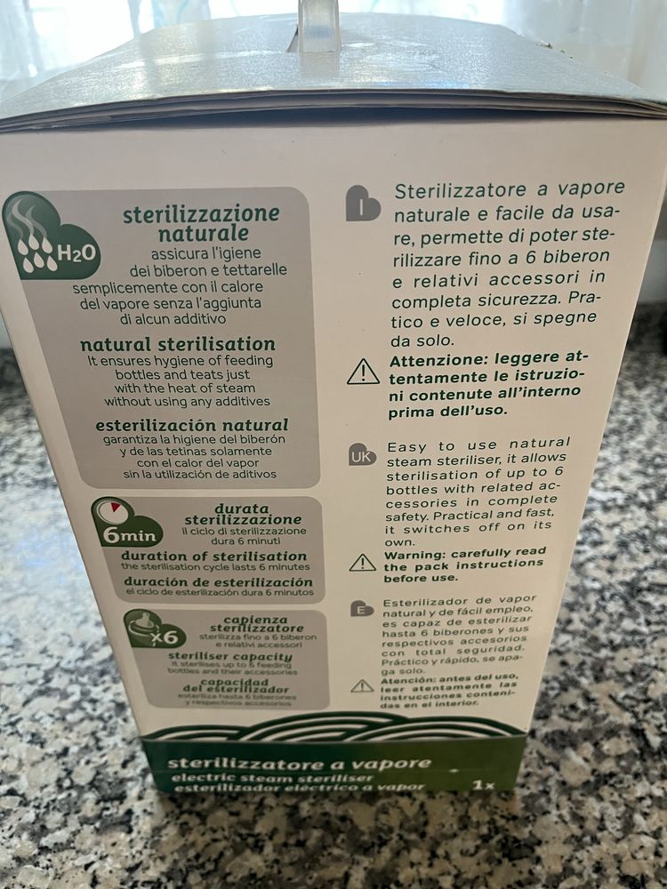 Esterilizador a vapor