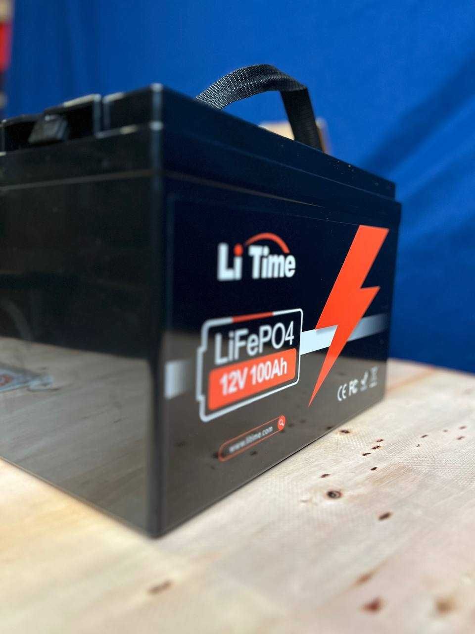 Акумулятор LiTime LiFePO4 12V100Ah TM, BMS 100A