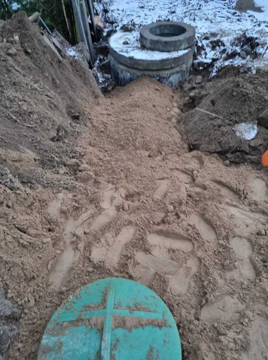 Pospółka, żwir, piasek, wykopy, wyburzenia.