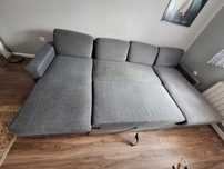 Sofa używana, kształt "U".