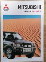 Prospekt Mitsubishi Pajero akcesoria.