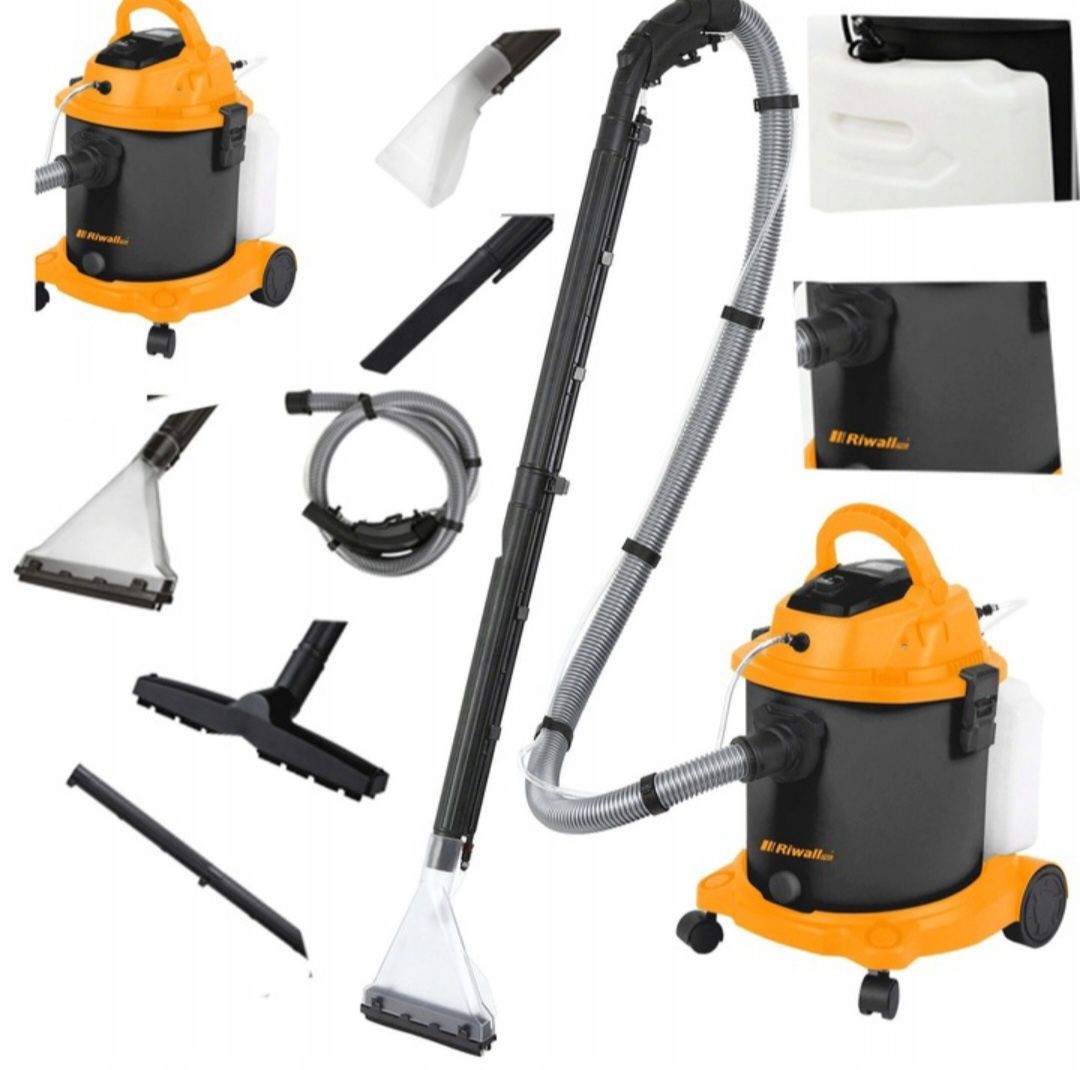 Миючий пилосос riwall Pro 2200w•пилосо Riwall 4in1